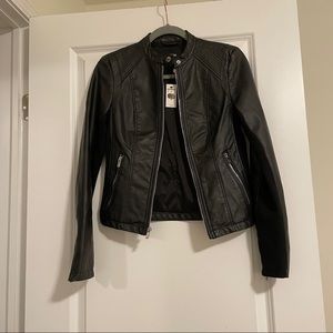 NEW WITH TAGS Express Fuax Leather Jacket